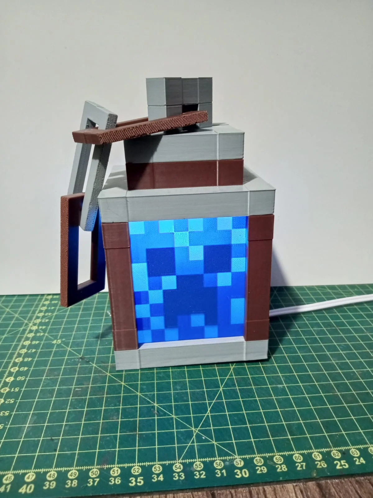 Luminária Minecraft